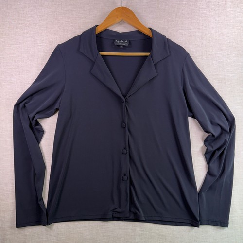 Agnes paris button up top - button,